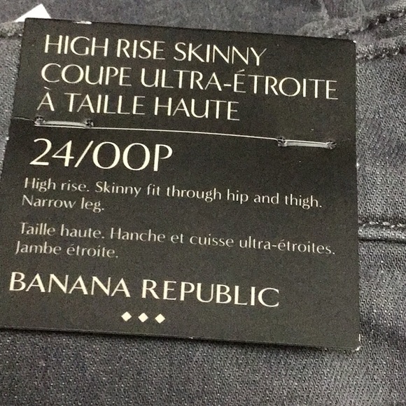 High Rise Washed-Out Grey Skinny Jeans - Picture 4 of 7